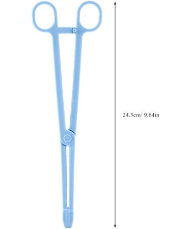 Reptile Feeding Clip Blue Plastic Durable Useful Pet Clip for Snake Lizard Reptile Animal Food 7.48in - Buy Online on SooperMarket.com