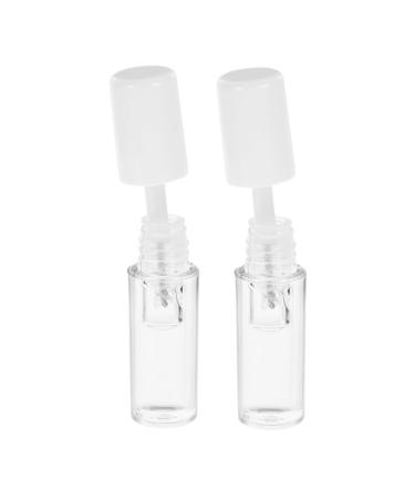 WOONEKY 2pcs Eyelash Raincoat Tubular Mascara Gels Clear Raincoat Clear Rain Coat Transparent Plastic