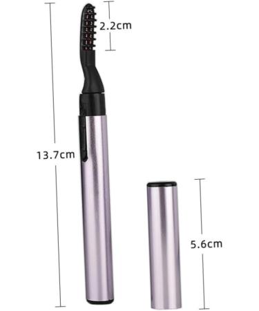 PLAFOPE 1pc Eyelash Curler for Women Electric Lash Curler Portable Battery Rechargeable Heated Eyelash Curler Electric Eyelash Curler Rechargeable Eyelash Curler Purple - Buy Online on SooperMarket.com