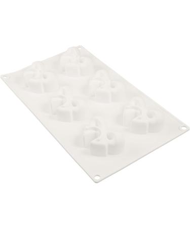 Ciieeo 3pcs Butterfly Fondant Silicone Popsicle Silicone Candy Molds Mini Bow Mold Pastry Molds Supple Cookie Mold Ice Cream Moulds Silicone Cakesicle Molds Chocolate Silica Gel Candle 29X17CMx3pcs White2x3pcs - Buy Online on SooperMarket.com