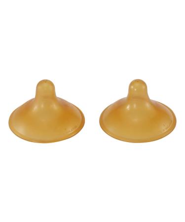 HEVEA Breastfeeding Nipple Shield Two-Pack - Made of Natural Rubber 100% biodegradeable Super Soft and Comfortable on Your Skin