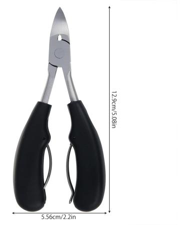 Toenails Trimmer Toenail Clippers for Ingrown or Thick Nails Cuticle Nipper Trimmer Toenail Nipper for Seniors with Protective Cover Stainless Steel Nail Scissors for Ingrown Hard Toe Nail Fingernail - Buy Online on SooperMarket.com