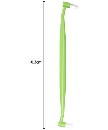 AWHAO Dual-Ended Pet Dental Brush for Cats and Dogs - Easy Clean Design Green - Buy Online on SooperMarket.com