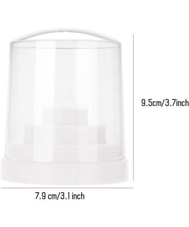 Nail Drill Bit Holder Organizer Nail Drill Display Storage Box with 48 Holes Nail Drill Stand Holder for Manicure Grinding Head (White) - Buy Online on SooperMarket.com