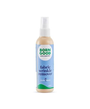 Plant-Based Fabric Wrinkle Remover Liquid | Removes Creases | Fabric Refresher | Odor Eliminator | Bidegradable Non-Toxic| For Upto 30 Shirts(100 Ml)