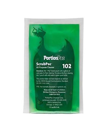 PortionPac ScrubPac All Purpose Cleaner - 2 Gal. per Pac 132 Pacs per Box