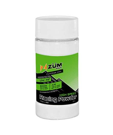 ZUMWax HIGH Fluoro Nano Racing Powder Wax Ski/Snowboard - Best Fluoro in The PUREST Form & Quality!!!