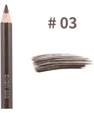 Baluue 2pcs Eyebrow Pen with Brush Eyebrow Pencil Long Lasting Waterproof Eyebrow Makeup Dark Coffee #3 1 count (Pack of 1) Caf Escuro 3 - Buy Online on SooperMarket.com
