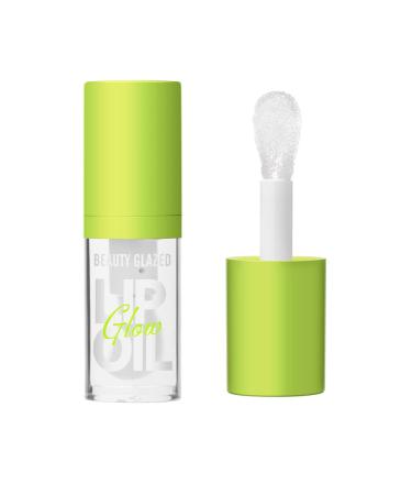 Big Brush Head Pink Lip Gloss Moisturizing Jelly Lip Gloss Oil Long Lasting Liquid Lipsticks Non-stick Cup Lip Tint Lip Glaze Fresh Texture Lip Gloss (#101)