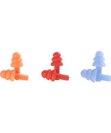 Reusable Silicone Ear Plugs Noise Reduction Earplugs (RED 50 SET) RED 50 SET - Buy Online on SooperMarket.com