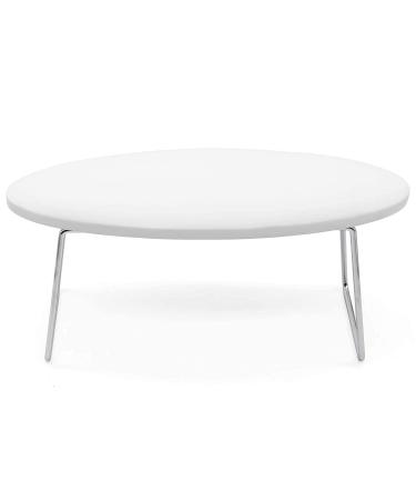 Nail Arm Rest - Professional Microfiber Leather Manicure Hand Cushion Stand in White - Buy Online on SooperMarket.com