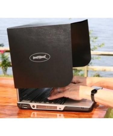 Glare Stomper Ultra-Lightweight Universal Laptop Sun Shade Visor Hood