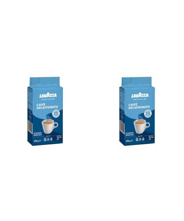 Lavazza Ground Coffee - Caff Crema Decaffeinato Pack of 2 (1 x 250g) 250 g (Pack of 2)