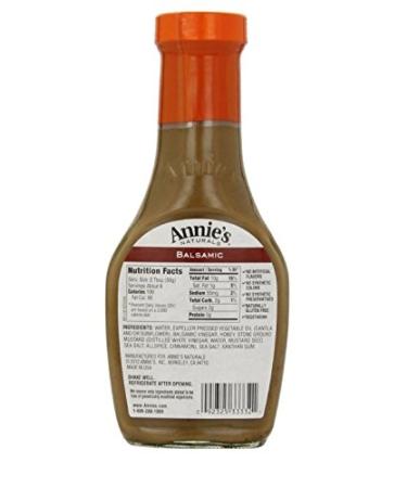 Annies Natural Balsamic Dressing 8 Fl oz - Pack of 3 - Buy Online on SooperMarket.com