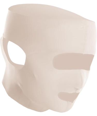 Double Chin Reducer - Chin Up Masque Slimming Jaw Strap | Adjustable Face Sculpting Band Reusable Chin Up Strap Breathable Face Contouring Strap for Facial Sculpting 16x16x0inches - Buy Online on SooperMarket.com