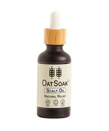OatSoak Scalp Oil 30ml. Natural Scalp Relief with Dropper Bottle for Targeted Application. Itchy Scalp Relief Eczema Relief Psoriasis Relief