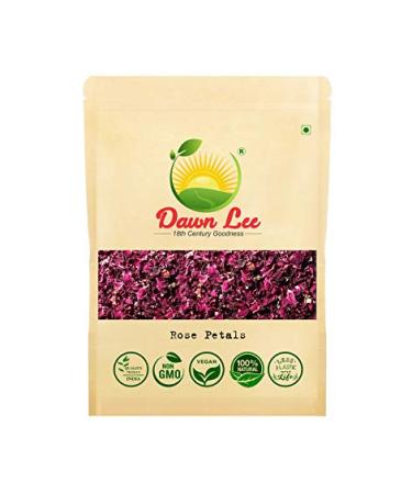 Dawn Lee Rose Petals Natural Sun Dried Rose Gulab Patti (100 Gram)