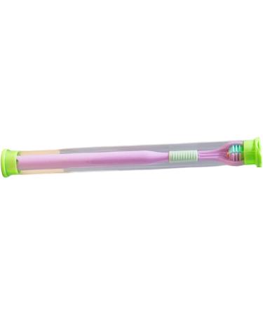 Three-Sided Sensory Toothbrush for Adults | Soft Bristle Travel Toothbrush | Gentle Gum Care - Pink - Buy Online on SooperMarket.com