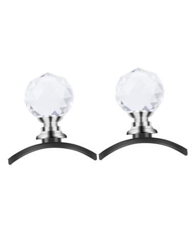 Angoily 2pcs Eyeshadow Eye Shadow Tool Eye Shadow Stamp Crease Seal Die Crystal