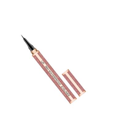 FOYTOKI 1pc Liquid Liner Eye Liner Pencils Waterproof Liquid Eyeliner Black Eyeliner Defined Finish Eyeliner 1 count (Pack of 1) As Shown