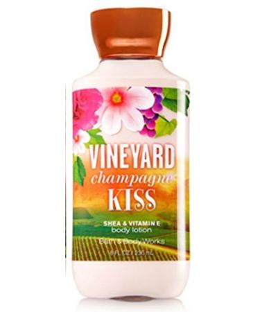 Bath and Body Works Shea and Vitamin E Lotion Vineyard Champagne Kiss 8 Ounce Full Size