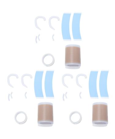 3sets Auricle Accessories Protruding Gel Tape Silicone Corrector Stickers Newborn Babies Correction for Tool Correctors: Ear Correctors Infant Patch Correctors Brownx3pcs 5x4cmx3pcs