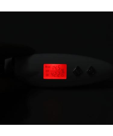 Smart Analyse Skin Water Oil Analyzer with 3 Color Indicator Light Portable Facial Analyzer USB Facial Moisture Meter for Beauty Salon - Buy Online on SooperMarket.com