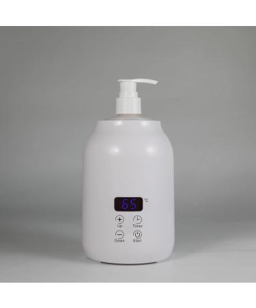 predolo Single Bottle Oil Heater with 2Pcs Empty Bottles Adjustable Temperature Oil Bottle Warmer White - Buy Online on SooperMarket.com