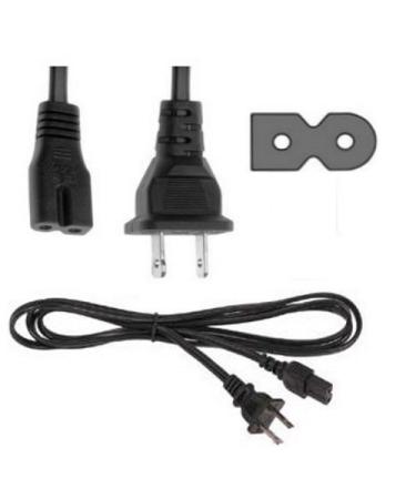 Corpco 6ft 2-Prong Power Cord Compatible with Brother  Singer  Bernina  Baby-Lock  Viking Sewing Machines