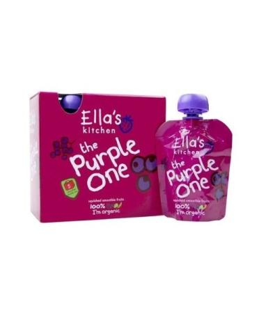Ella'S Kitchen | The Purple One -smoothie fruit | 5 x 90g Lemon