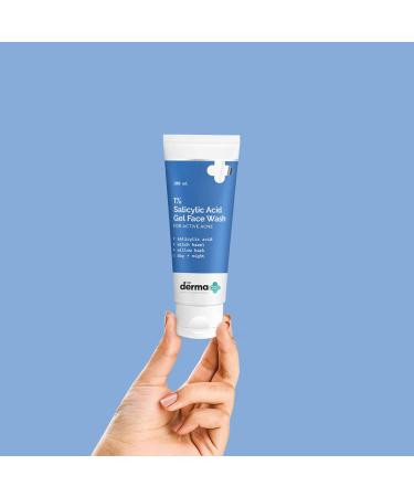 1% Salicylic Acid Gel Face Wash for Acne - Deep Cleansing & Exfoliating Formula | Reduces Acne & Controls Oil | 3.38 Fl Oz - Buy Online on SooperMarket.com