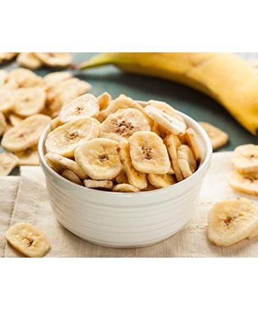 Organic Banana Chips 5 Pounds - Sweetened, Unsulfured, Non-GMO, Kosher, Vegan - Bulk 1 Pack - Buy Online on SooperMarket.com