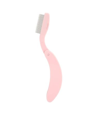 Buy Stainless Steel Eyebrow Brush | Ergonomic Lash & Brow Makeup Applicator | Portable Travel Design - Buy Online on SooperMarket.com