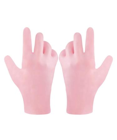 Beaupretty 1 couple of beauty gloves gel gloves for dry H Nde moisturizing gel gloves for women rough skin gloves Miss Dry skin Six moisturizer