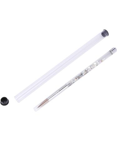 Fivetwofive 2Pc Rose Gold Kolinsky Sable Acrylic Nail Brush with Liquid Flow Glitter Nail Art Brush for Nail Art Tool 14 - Buy Online on SooperMarket.com
