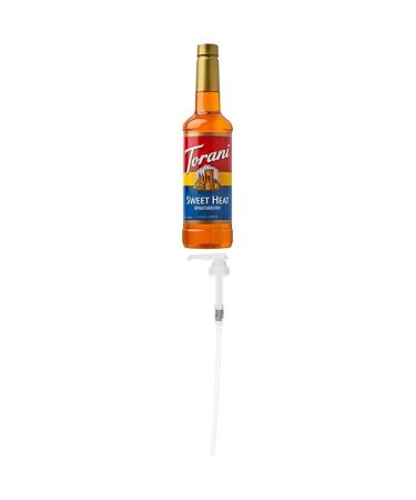 TORANI Sweet Heat Syrup 750ml PET and Torani Flavored Flavour Syrup Pump for 750ml