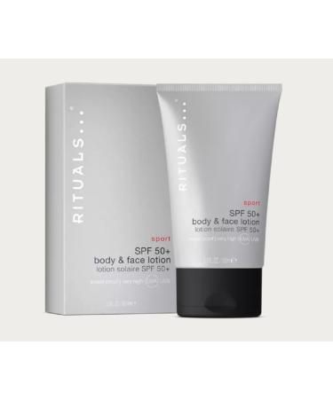Rituals Sport face and body Sun Cream SPF 50+ 100 ml sweat proof high UVA