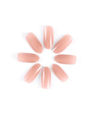 Brishow Dark Pink Artificial Nails - 24 Pcs Long Acrylic False Nail Tips for Women & Girls | International Shipping - Buy Online on SooperMarket.com