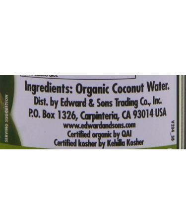 Nature Factor Organic Coconut Water 10oz Cans (12 Pack) - Pure Hydration in Convenient Packaging - Buy Online on SooperMarket.com