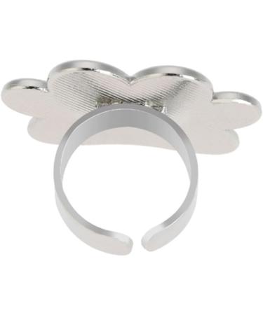Shop NOLITOY Rings Nail Art Alloy Palette - Unique Finger Ring Nail Art Jewelry for Stunning Designs | International Shipping Available - Buy Online on SooperMarket.com