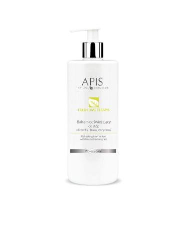 APIS FRESH LIME TERAPIS Refreshing balm for feet with lime and lemongrass | Freshness and lightness of the feet | 500 ml