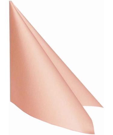 50 APARTina Peach Airlaid Napkins - Premium Fabric-Like Disposable | 33x33 cm | Ideal for Events & Gatherings - Buy Online on SooperMarket.com