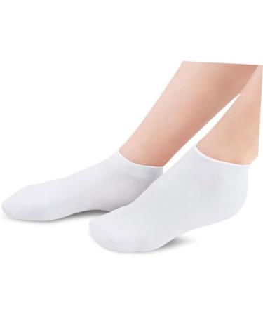 minkissy 4 Pairs Exfoliating Moisturizing Socks Features Socks for Women Cosmetic moisturizing Socks Heel Socks for Dry Cracked feet Toe spa Masks spa Socks Sebs Supplies Girl Foot - Buy Online on SooperMarket.com