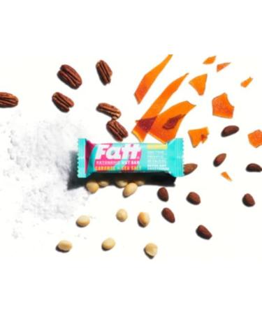 Fatt Keto Bars - Caramel & Sea Salt - 4 x 30g - 2g Carbs - 100% Natural - Low Carb Low Sugar High Prebiotic Fibre Vegan & Sweetener Free - FattBar Caramel & Sea Salt 4 count (Pack of 1) - Buy Online on SooperMarket.com