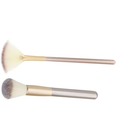 minkissy 4 Sets Makeup Brush Facial Makeup Brush Woman Wooden Handle Powdery Paint - Buy Online on SooperMarket.com