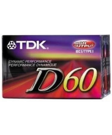 TDK Dynamic 60 (8 Pack) - High-Quality Audio Cassette Tapes - Buy Online on SooperMarket.com