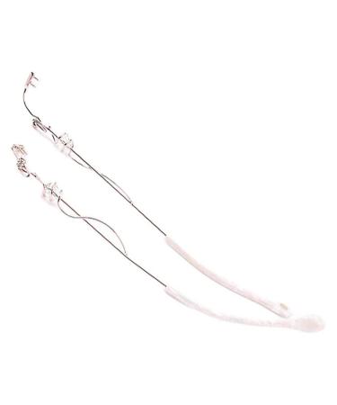Ranara replacement glasses end tips glasses legs glasses accessories 1 pair of borderless glasses 2-hole brackets rhinestone brembes spare arms glasses spare parts pink