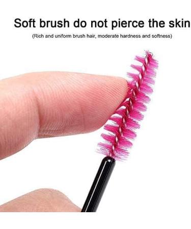  200 PCS Eyelash Brushes LauCentral Mascara Wands Eye Lash Eyebrow Applicator Cosmetic - Buy Online on SooperMarket.com