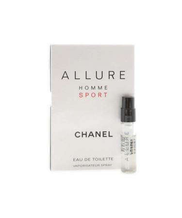 Chanel Allure Homme Sport For Men Eau de Toilette Sample Cedar Orange 0.05 Fl Oz (Pack of 1)