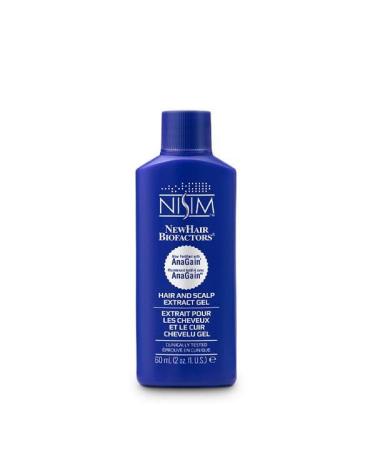 Nisim Hair and Scalp Gel Formula Extract with AnaGain Travel Size 60mL